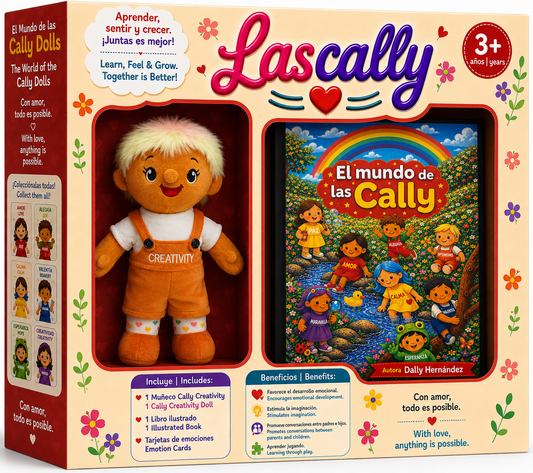 Cally Creativity Doll Bundle Spanish Edition (Pre-Order)