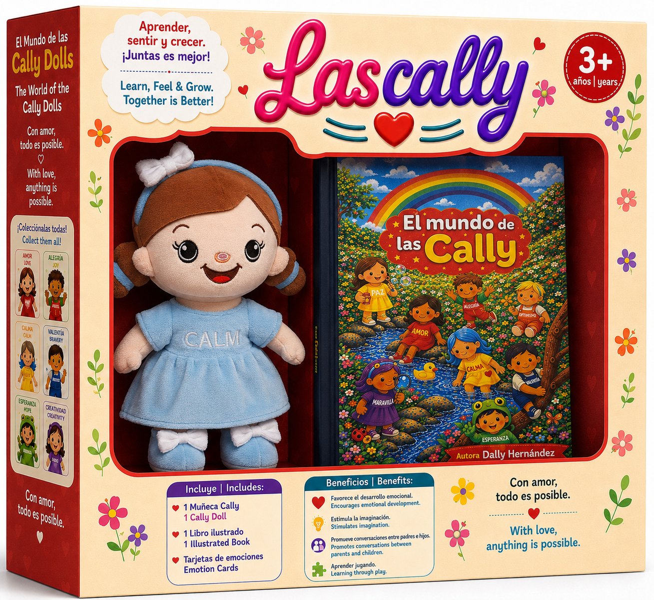 Cally Calm Doll Bundle Spanish Edition (Pre-Order)