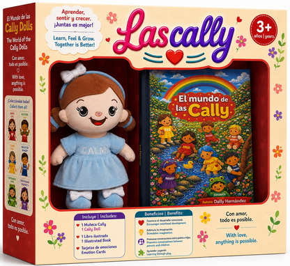 Cally Calm Doll Bundle Spanish Edition (Pre-Order)