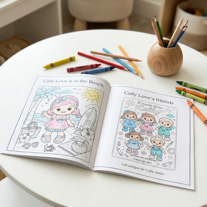 Las Cally Coloring book